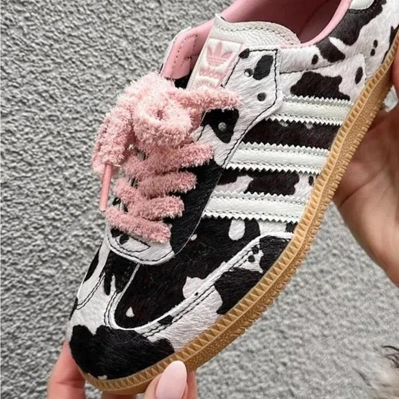 Adidas Cow Print Sneakers - Picture 9 of 10